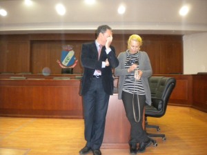 Raffaele Barbato e Paola Spena, due dei tre commissari in carica, ininterrottamente, dal 3 dicembre 2009